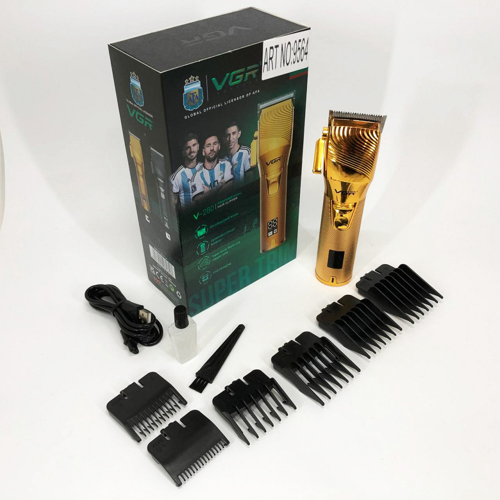 Профессиональная аккумуляторная машинка Аккумулятор, Универсальная машинка для стрижки головы и бороды VG-81 Львов - изображение 2