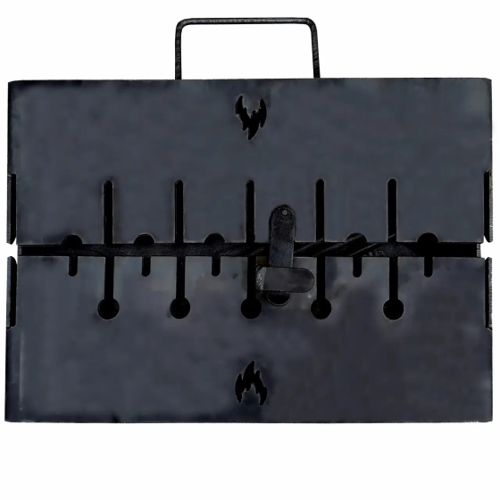 Мангал-чемодан 6 шампурів 3 мм Харків