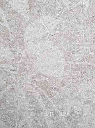 Шпалери вінілові на флізеліні AS creation Metropolitan stories By Time 0,53х10 листя гілки білі сірі Київ