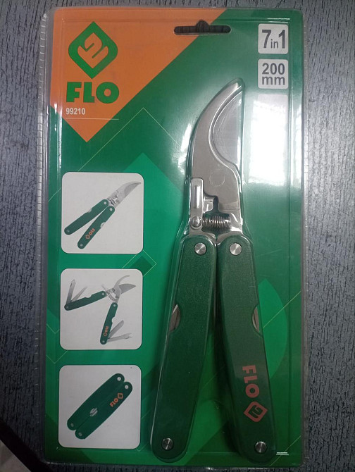 Секатор багатофункційний 7в1 складаний з чохлом "Flo" Київ - фото 10