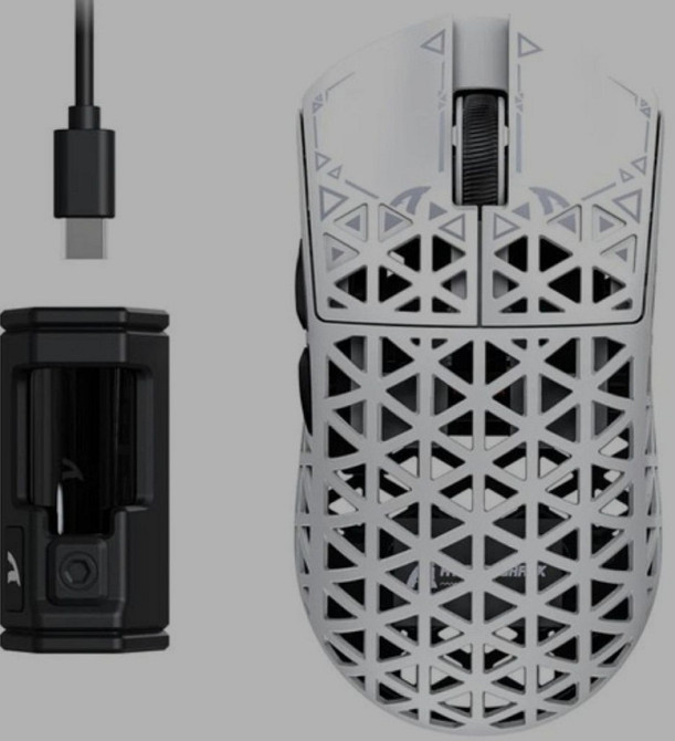 Топова миша Attack Shark R5 Ultra 42000dpi 8К карбон 39 грам. Харків - фото 1