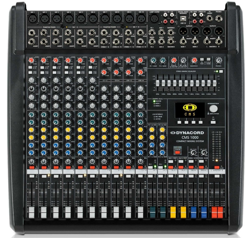 Пасивний мікшерний пульт DYNACORD CMS 1000-3. Харків - фото 7