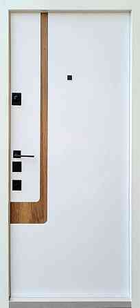 Вхідні двері Qdoors Авангард Босфор-Ак дуб артизан/біла емаль 850х2040 мм Київ