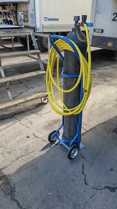 Тележка для газового баллона кислород 40 литров Харьков - изображение 1