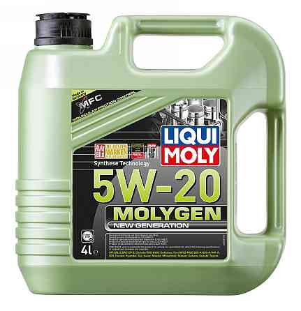 LIQUI MOLY 20798 Molygen New Generation 5W-20 (5 л) — Преміальна HC-синтетична моторна олива нового покоління | Максимальна економ Ковель