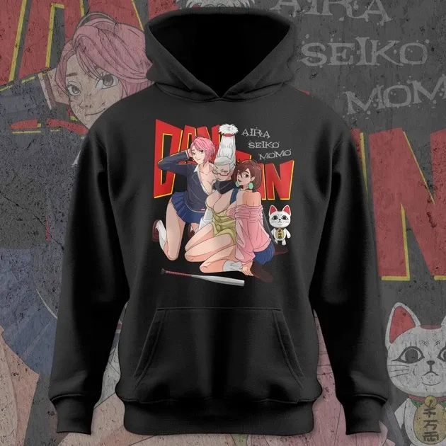 Худи для подростка мальчика с принтом Dandadan Aira, 140eiko, Momo Размер 180 Anime11248 Днепр - изображение 1