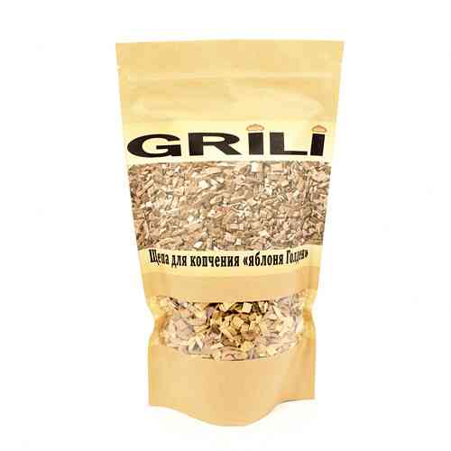 Щепа для копчения из яблони 0,5кг GRILLI 77709 Код: 004399 Ровно