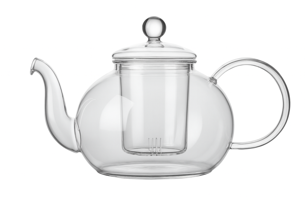 Чайник заварювальний "Crystal" зі скляним ситом 600 мл Київ - фото 1