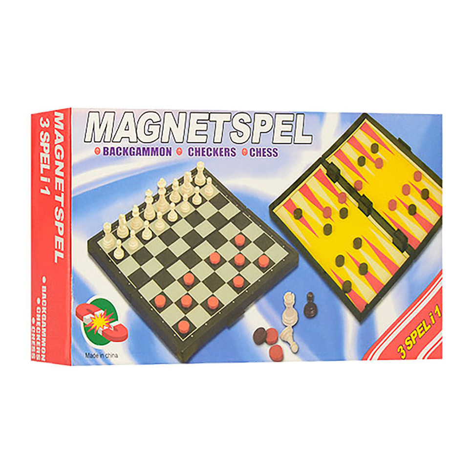 Шахматы магнитные Bambi 2029, 3 в 1 Шахматы, шашки, нарды Винница - изображение 4