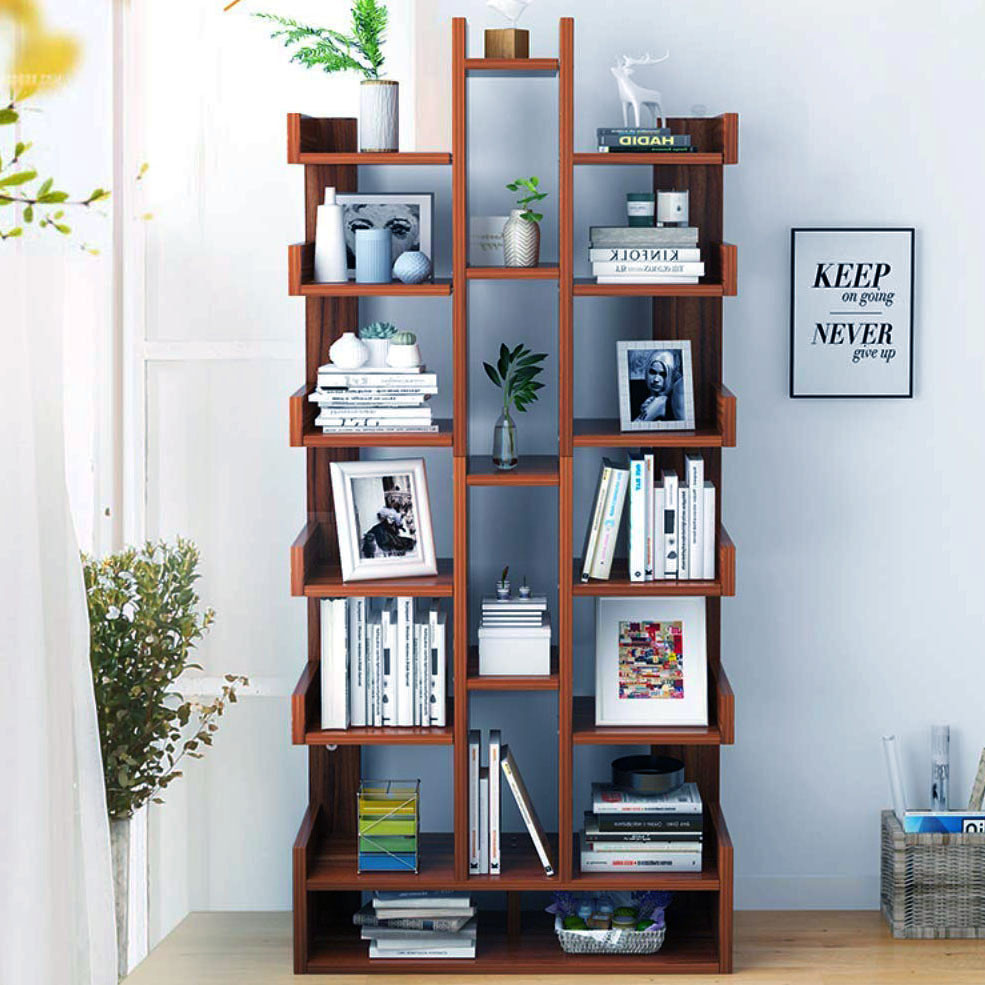 Книжковий стелаж "Дефо 5" капучино Миколаїв - фото 2