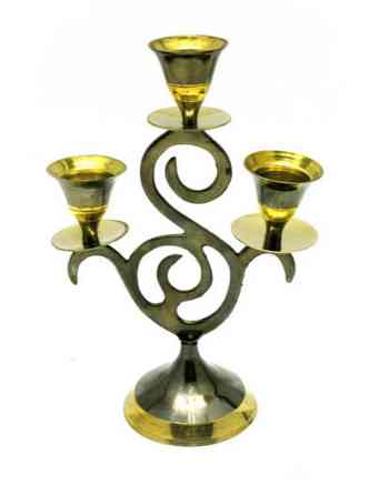 Підсвічник бронзовий на 3 свічки Київ
