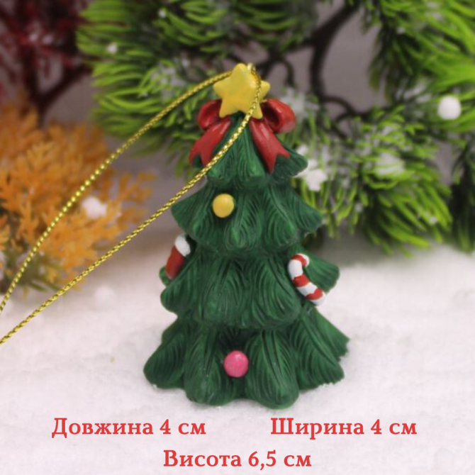 Подарочный набор Новогодних ретро фигурок из полистоуна. Новогодний декор. Новогодние ретро фигурки Одесса - изображение 7
