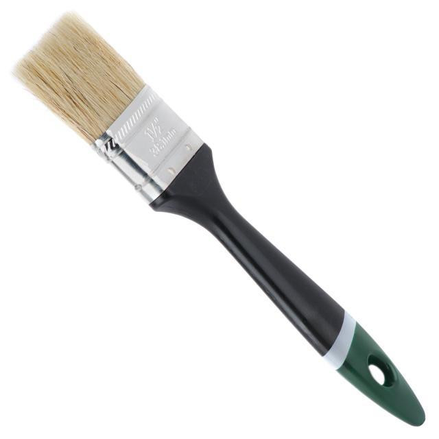 Пензель флейцева 38 * 10,5 * 38 мм, пластикова ручка INTERTOOL KT-1336 Київ - фото 1