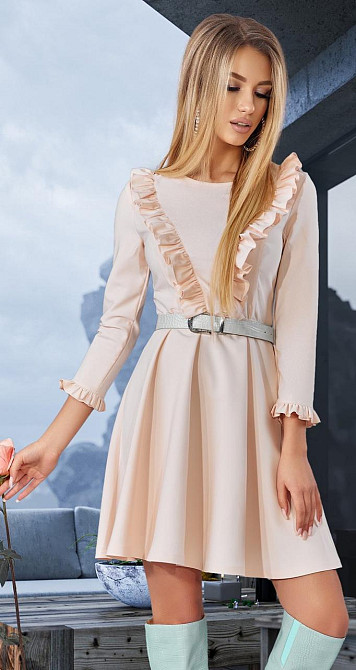 Стильна сукня з оборочками (42) Київ - фото 2