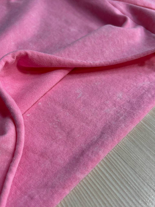 Костюм жіночий De Red 6726 тай-дай футболка з шортами бавовна оверсайз, рожевий, one size Київ - фото 6