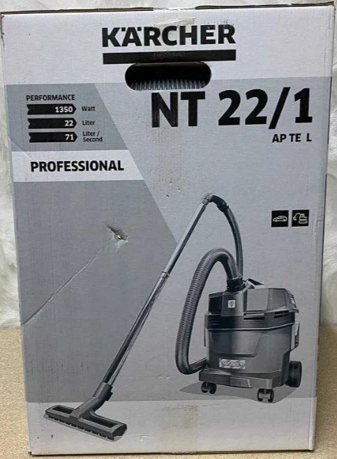 Профессиональный Пылесос: Karcher NT 22/1 AP Te L. Новый! Киев - изображение 3