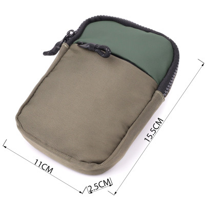 Сумка Vintage Слінг для подорожей з текстилю Зелена (22871) Вінниця - фото 5