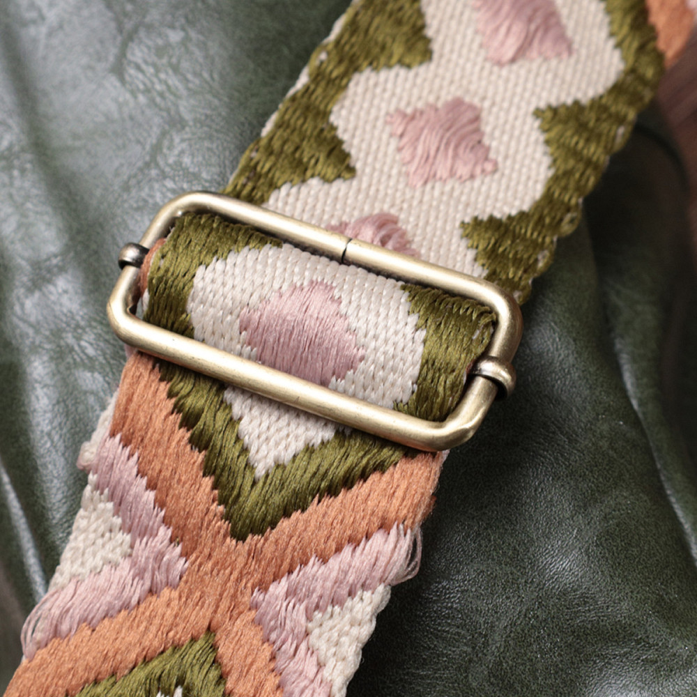 Красива сумка через плече в модному кольорі з екошкіри Vintage 22791 Зелений Київ - фото 10