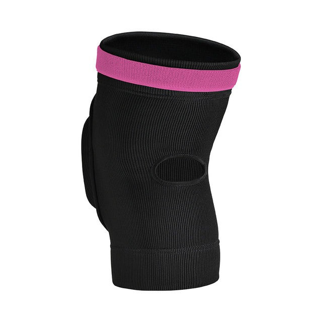 Наколінники спортивні RDX HOSIERY KNEE FOAM K5 BLACK/PINK-M (пара) Каменское - изображение 2