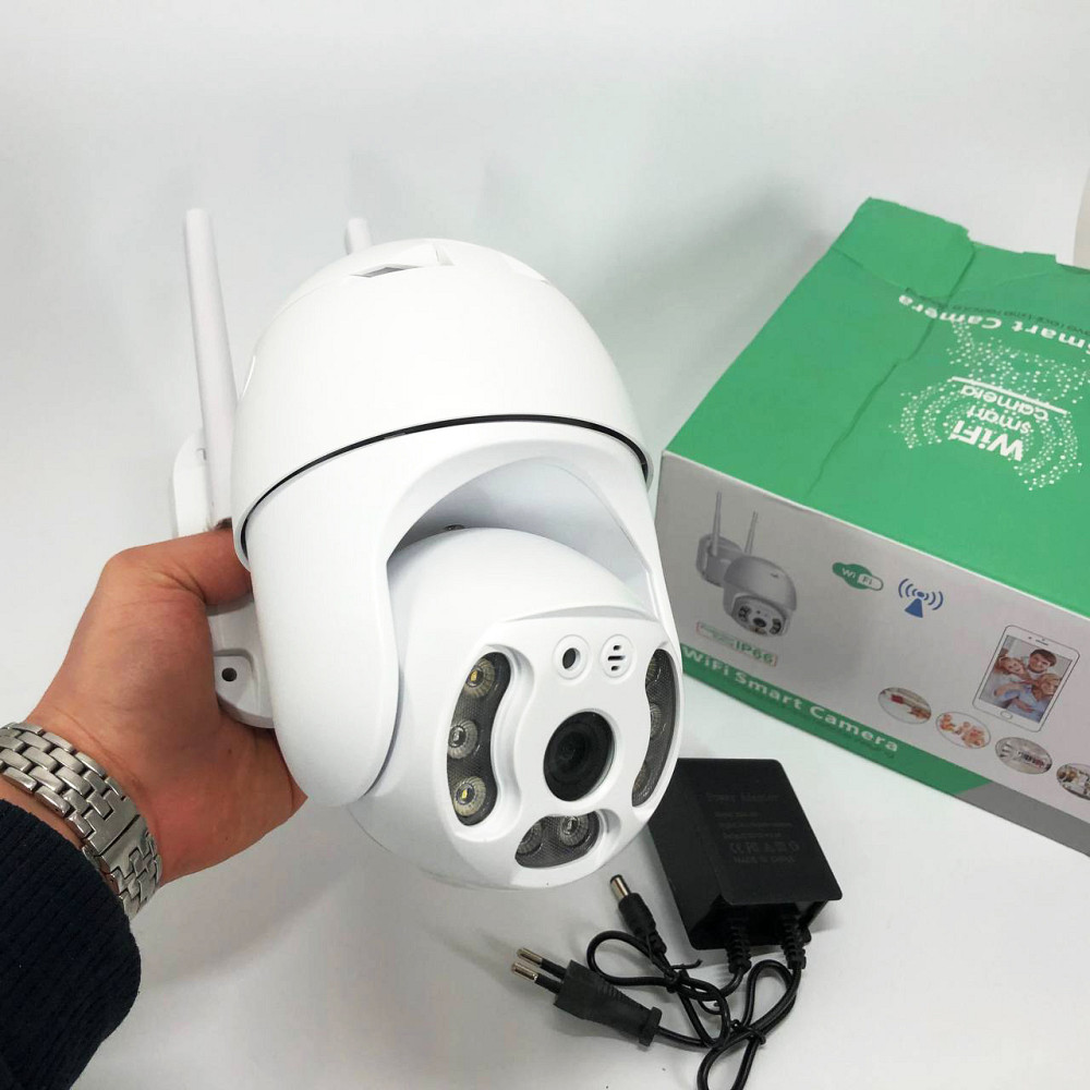 Бездротова вулична поворотна wi-fi камера 3.0 mp YH-8 Камера WiFi, Відеокамери для вулиці та приміщення HU-74 Львів - фото 6