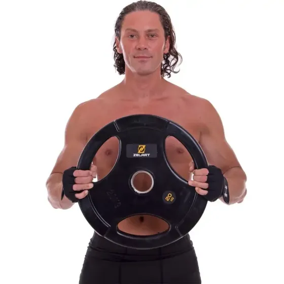 Диск прогумований 20 кг на гриф 50 мм Zelart TA-5160-20 Київ