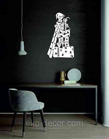 Декоративное настенное Панно «Ельф», Декор на стену 90*53 см, Белый Киев