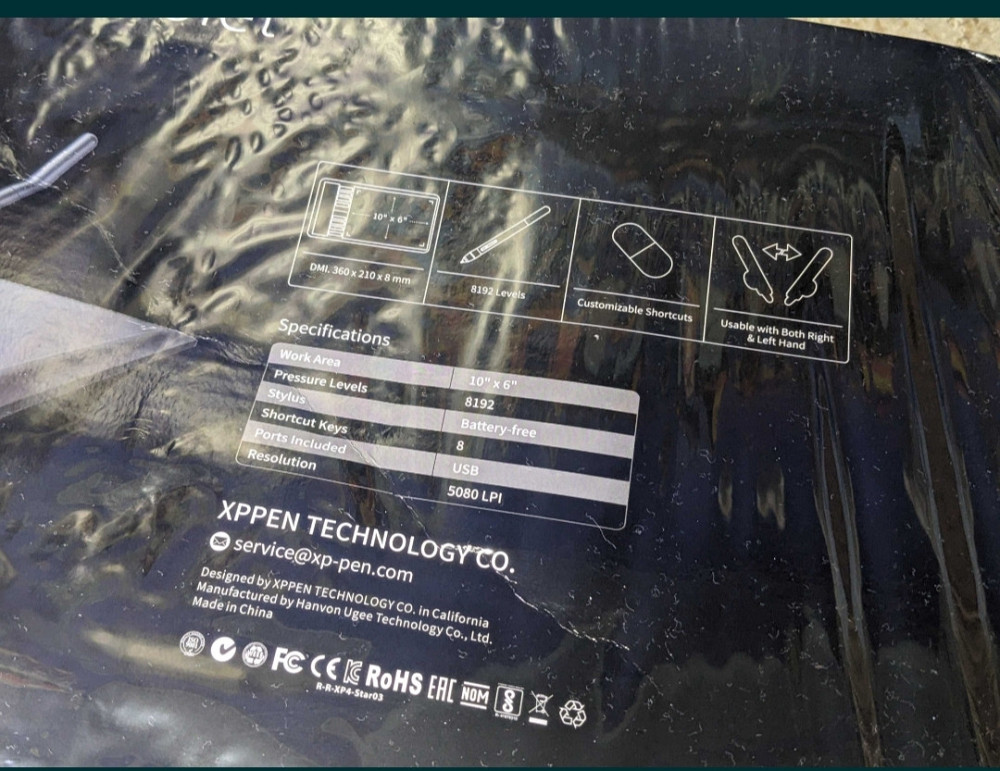 Графический планшет XP - Pen Star 03V2 для рисования OSU со стилусом. Харьков - изображение 6