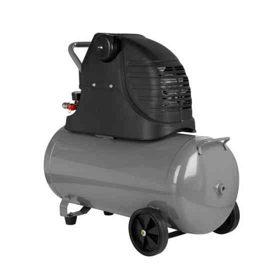 Компресор, 50 л, 1,5 кВт, 220 В, 8 атм, 206 л/хв, 80 дБ INTERTOOL PT-0003 Київ