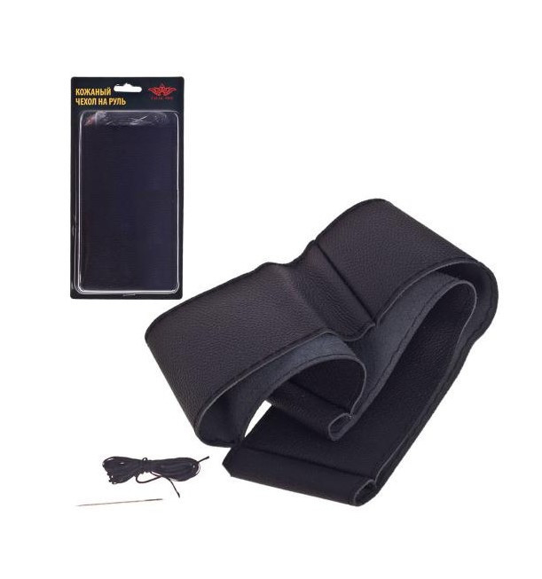 Обплетення шкіра VSF-68/4 M чорна/обшивна/4 шва Вінниця - фото 1