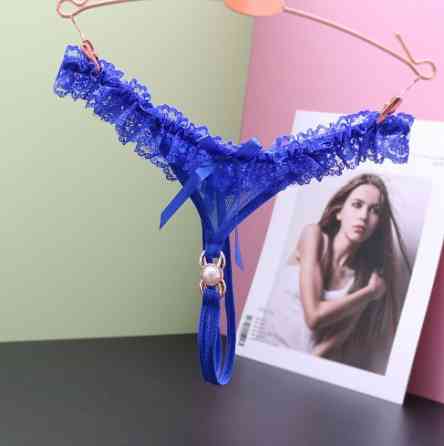 Трусики з розрізом унісекс сині, розмір універсальний, резинка до 100см Київ