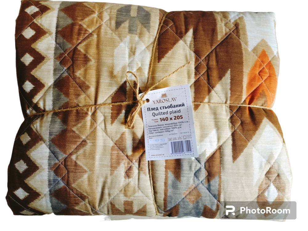Плед стёганый 140×205 полуторный Киев - изображение 6