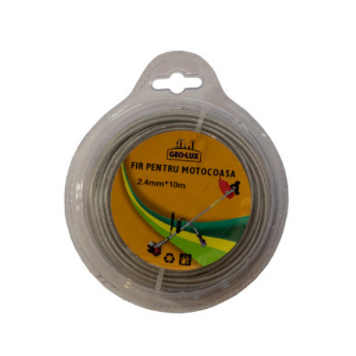 Ліска для мотокоси d2,4мм Geo Lux ЧС Житомир - фото 2