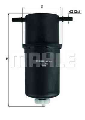 KNECHT (MAHLE) KL 873 — Топливный фильтр | Эффективная очистка топлива и защита топливной системы VW Ковель