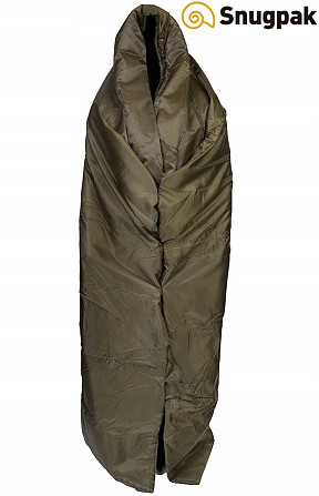 Універсальна Ковдра з утеплювачем 228х182 см від 1 до 5 ° С + чохол Snugpak "Jungle Blanket XL Terrain" Olive Нововолинськ - фото 6