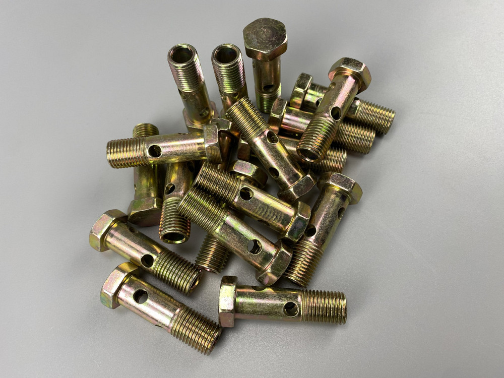 Болт-штуцер M 14 × 1.5 × 50 2 отвори  універсальний Мукачево - фото 10