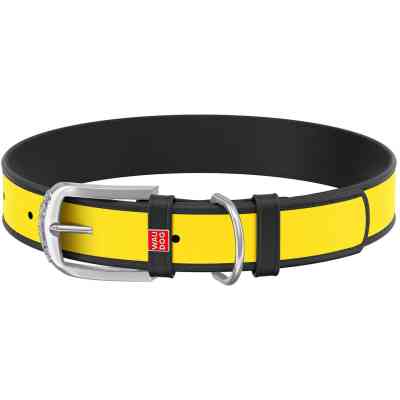 Ошейник для животных WAUDOG Design с QR паспортом "Бэтмен 2" XS Ш 12 мм Д 21-29 см (черный) (0013-1004-01) Винница