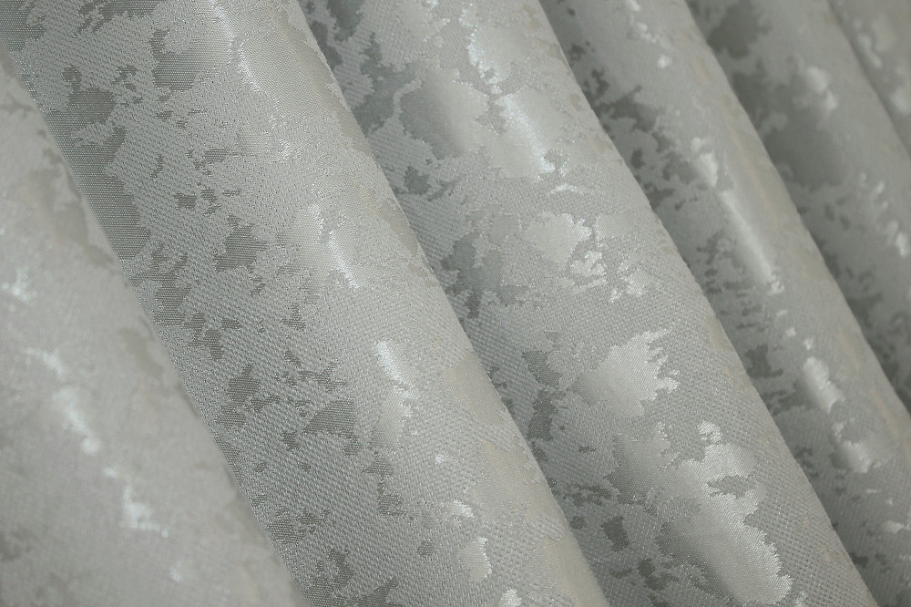Комплект готових штор VR-Textil Льон мармур Pavliani ХО № 1263ш Світло-сірий 200х280 см 2 шт (32-072) Київ - фото 6