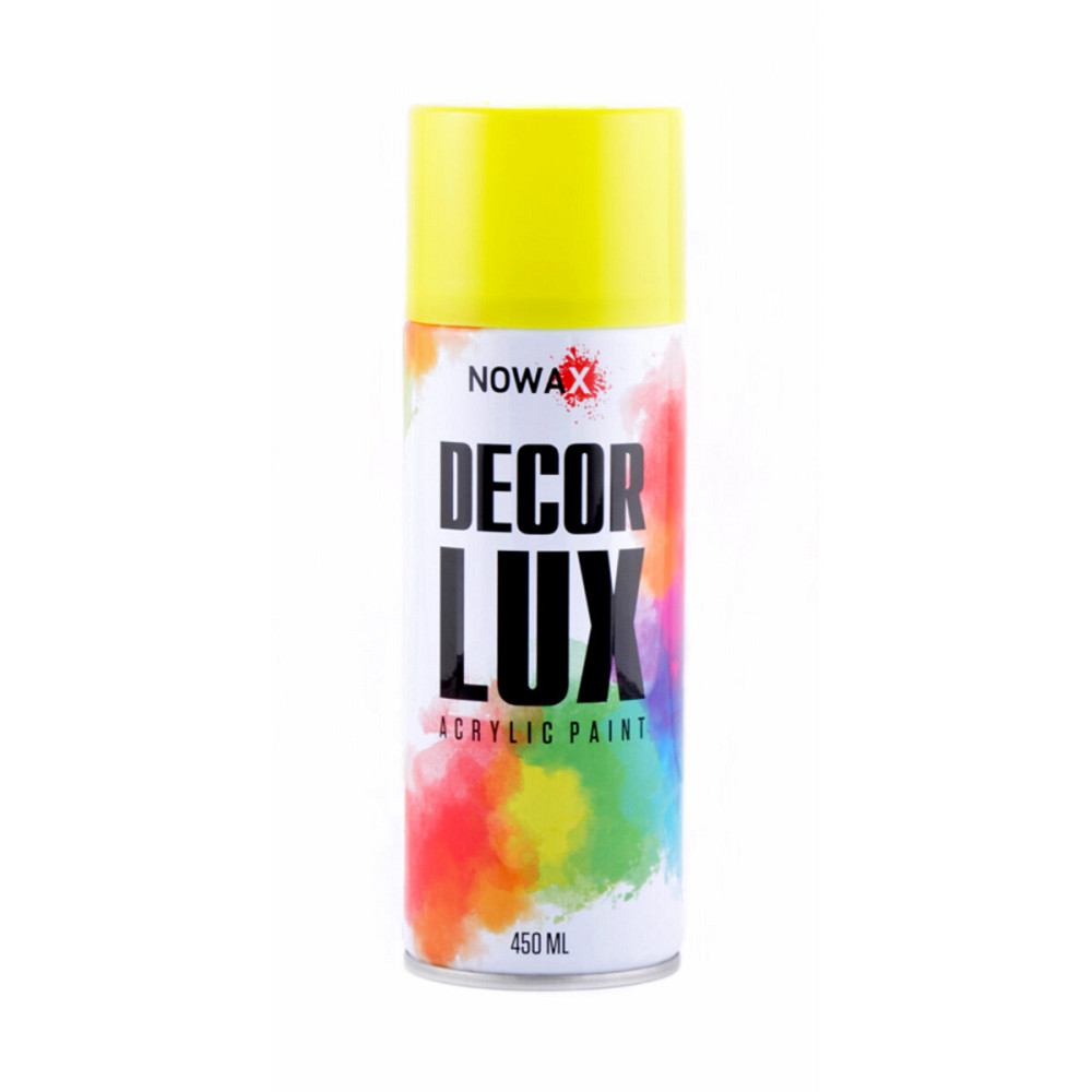 Фарба флуоресцентна Nowax Spray 450мл жовтий (YELLOW) Киев - изображение 1