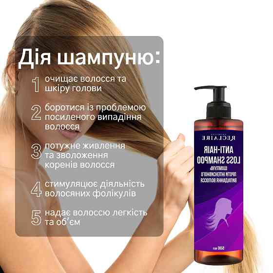 Набір мега бокс від випадіння волосся Активатор росту Reclaire cosmetics Київ