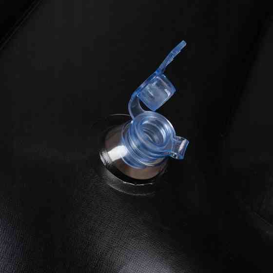 Надувное садовое кресло пуф с подставкой для ног + насос Gardlov (25365) ПВХ Нововолынск