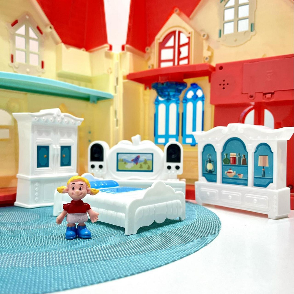 Іграшковий будиночок Limo Toy для ляльок 48х31 см фігурки меблі машина (WD-932C) Чернігів - фото 10