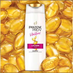 PANTENE PRO-V Shampoo Vita Glow Locken Pur, 300 ml Львів