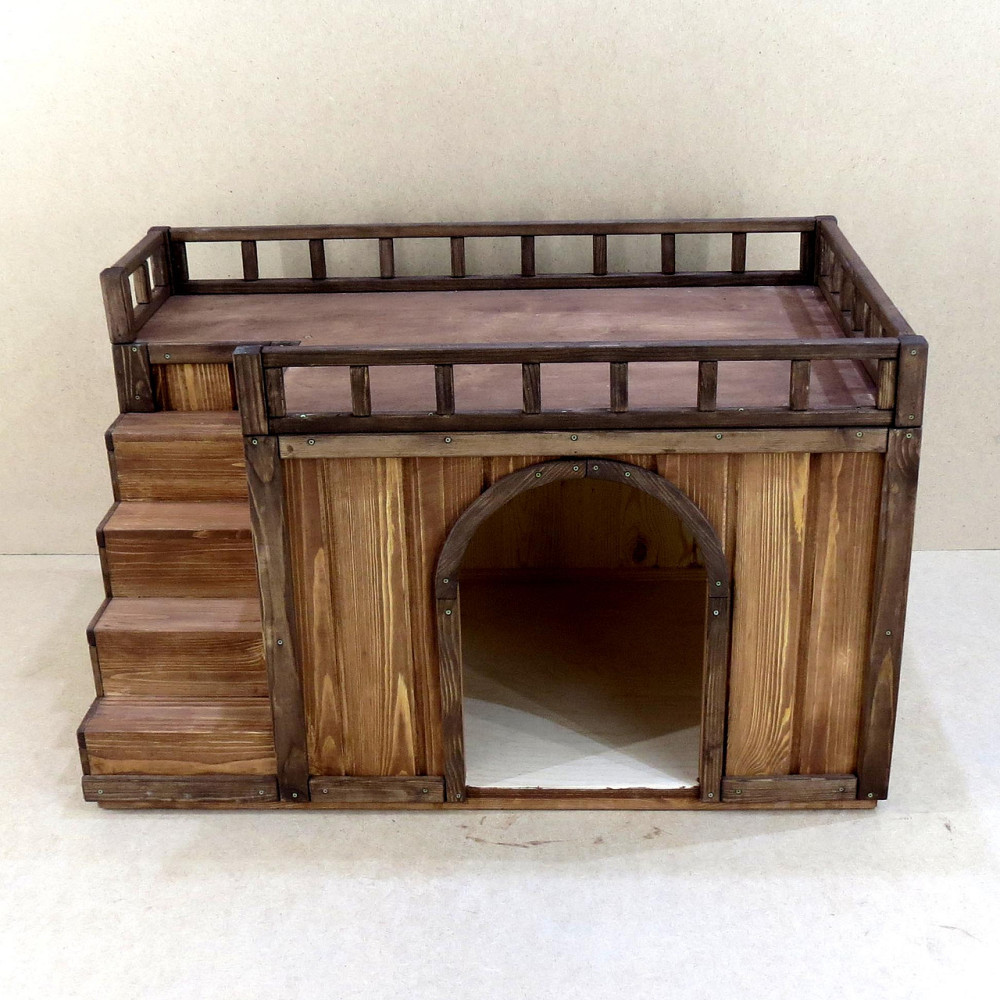 Будка для собаки "Галіко" капучино Миколаїв - фото 8