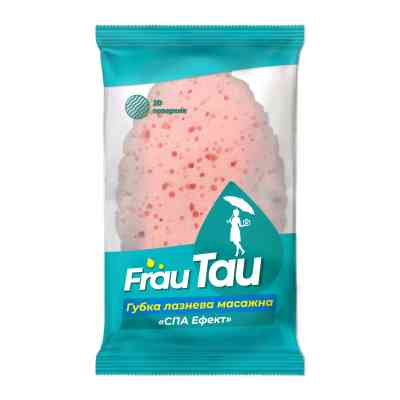 Губка для купання Frau Tau масажна Спа-ефект 1 шт. (4820195507858) Вінниця