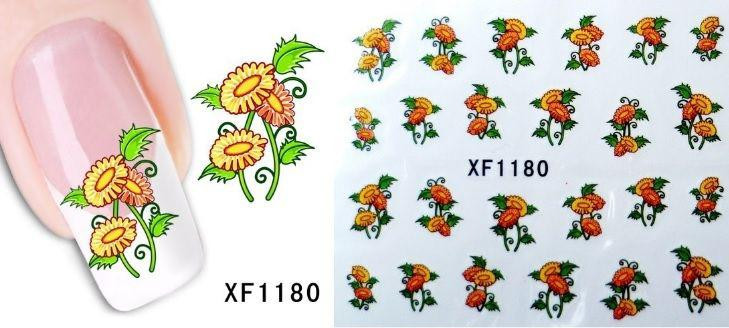 Наклейки для ногтей XF1180 Киев - изображение 2