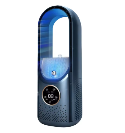 Вентилятор акумуляторний Smart 10042 з дисплеєм, синій Винница