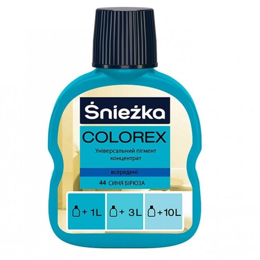 Барвник Sniezka Colorex 44 бірюзово-синій Киев - изображение 1