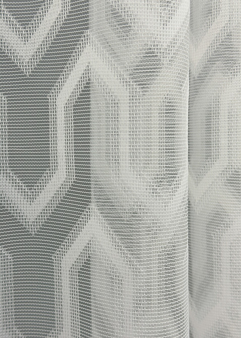 Тюль VR-Textil 2001т Жаккард Молочный 400х270 см (42-1042) Киев - изображение 5