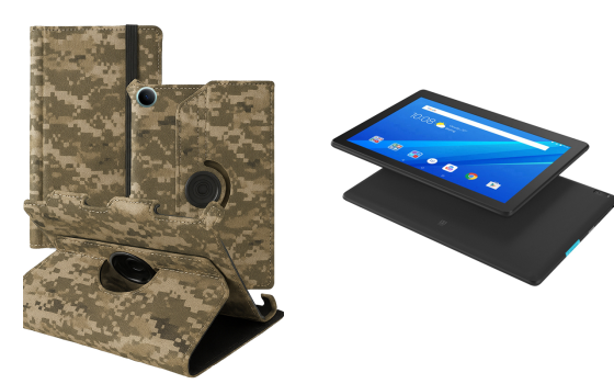 Чехол Spinner360 для планшета Lenovo Tab E10, цвет Xaki Киев