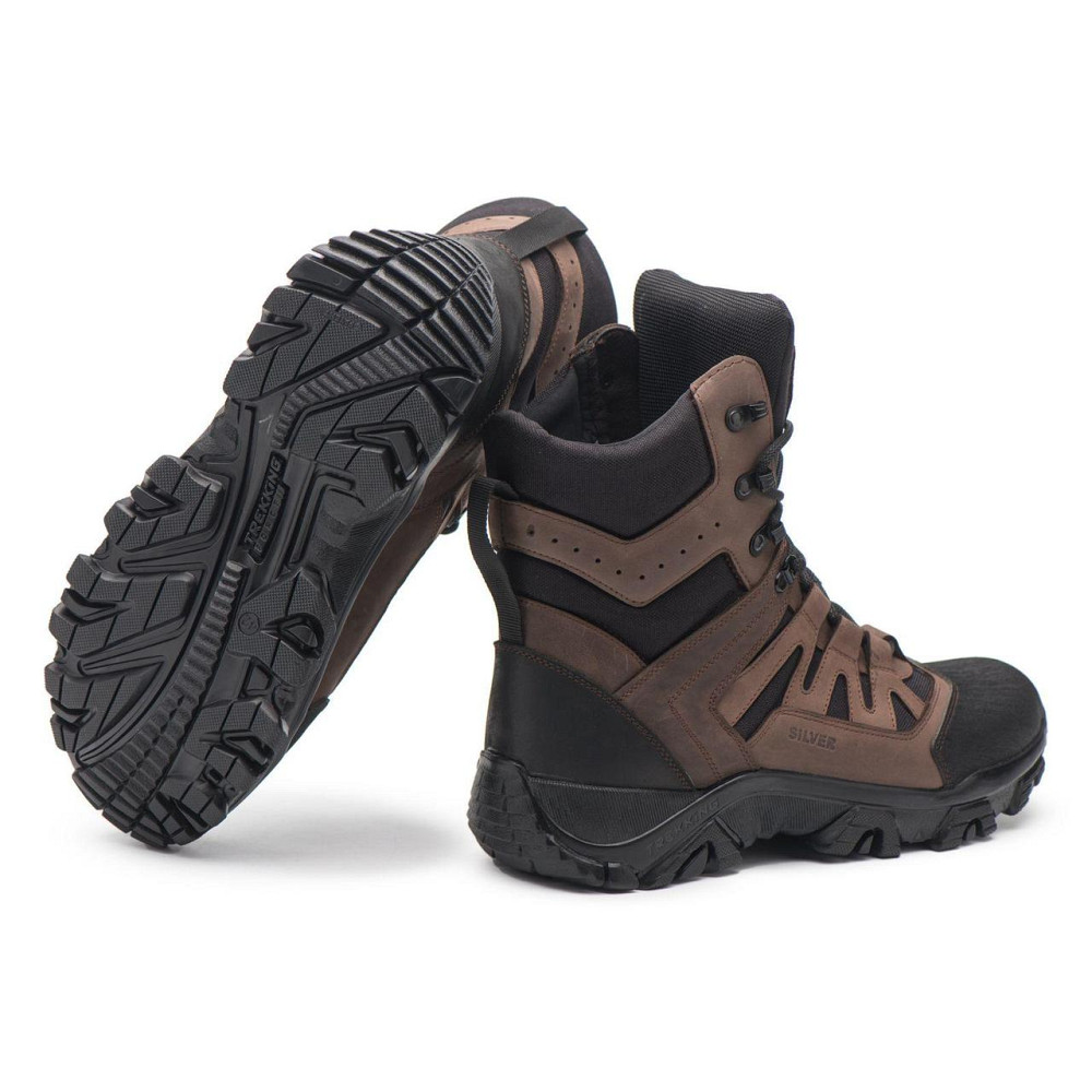 Тактичні берці зимові Т3-305 теплі коричневі водонепроникні армійські взуття ЗСУ поліція ДСНС 45 (30) Харків - фото 6